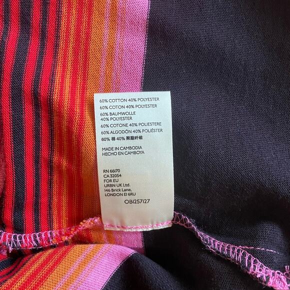 Free People Baja Striped Long Sleeve T-Shirt, XS - Picture 11 of 11